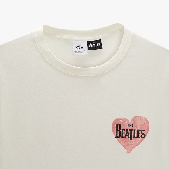 Zara Other - The Beatles print t-shirt